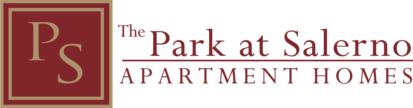 The logo for The Park at Salerno Apartment Homes.